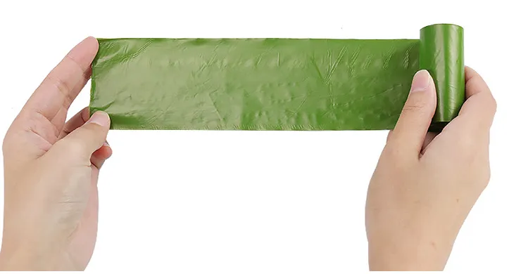 100% Biodegradable Eco-Friendly Packaging Compostable Pet Dog Poop Bags