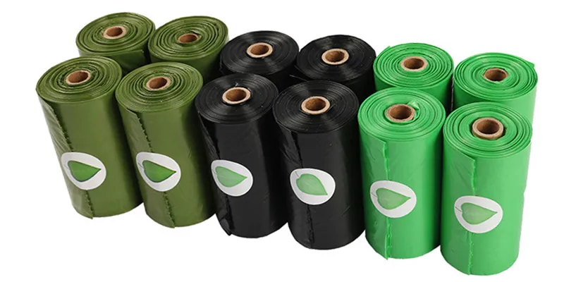 100% Biodegradable Eco-Friendly Packaging Compostable Pet Dog Poop Bags