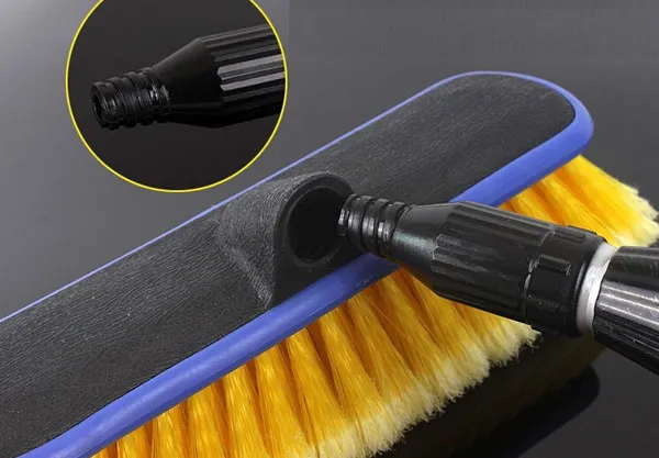 2 Telescopic Car Wash Brush Best Car and Truck Cleaning Brush Double Head Brush