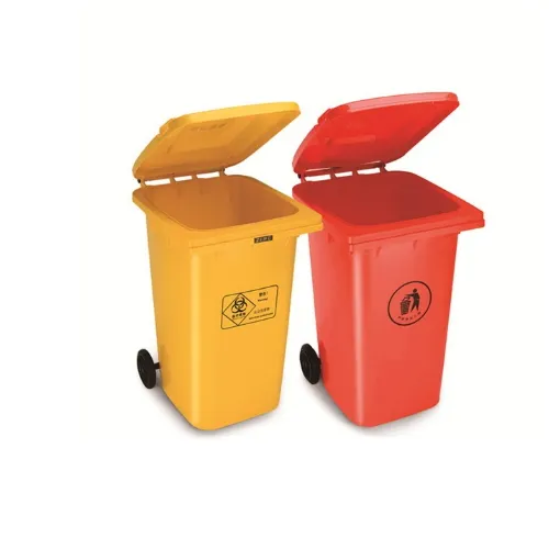 360 Liters Box Plastic Dustbin Outdoor Dustbin Plastic Two Wheels Bin Mv-360A-1