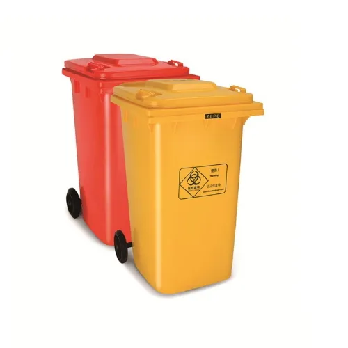 360 Liters Box Plastic Dustbin Outdoor Dustbin Plastic Two Wheels Bin Mv-360A-1
