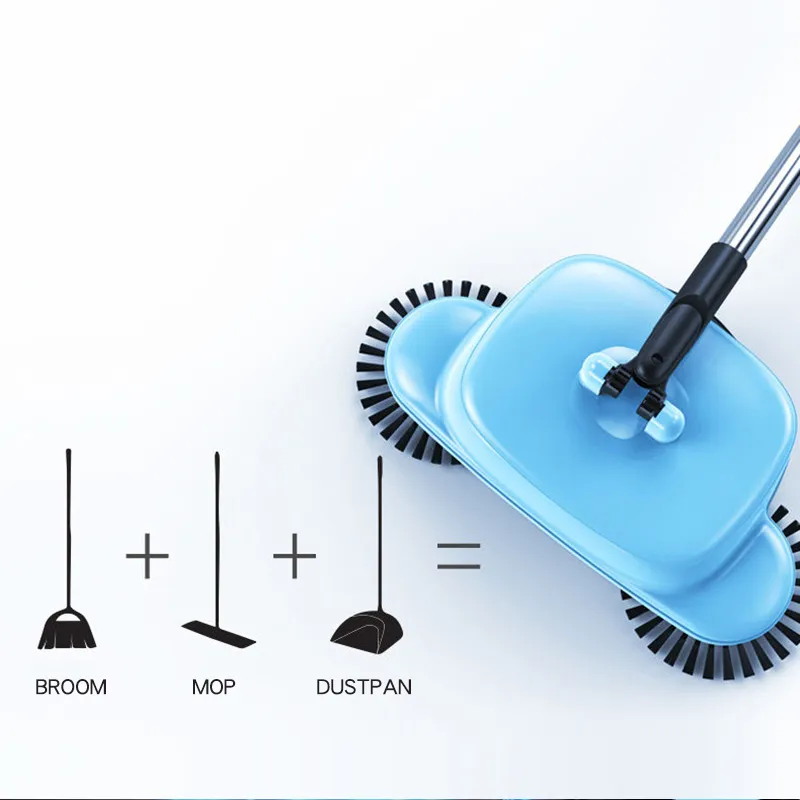 360 Spin Floor Round Home Cleaning Tools Lazy Easily Cleaning Rotating Mop Mops