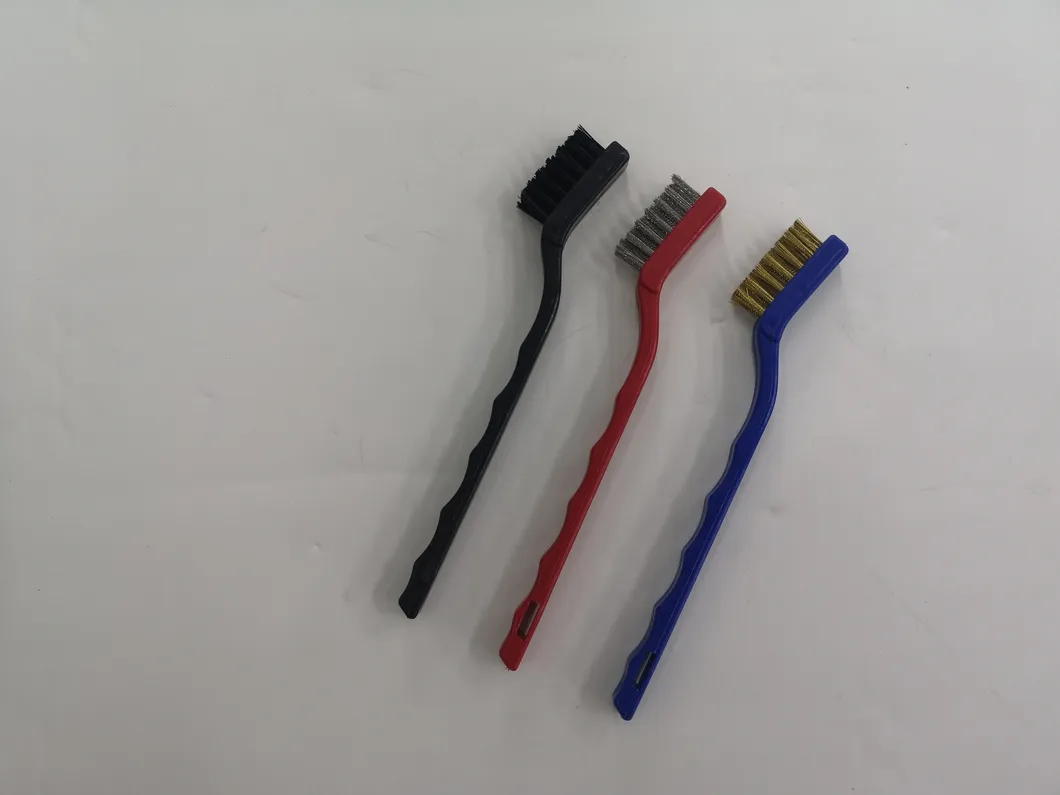 3PCS Details Brush with Black Handle & Three Different Bristle