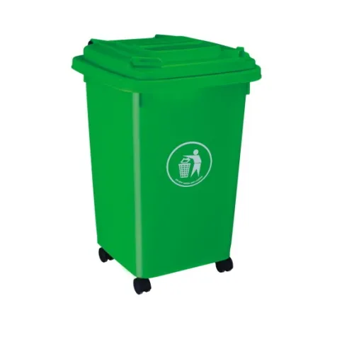 50L Plastic Dustbin with Wheels Trash Bin Dust Bin Trash Can Plastic Dustbin Rubbish Bin
