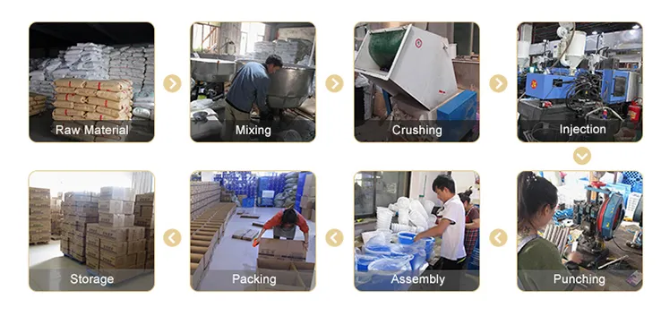 50L Plastic Dustbin with Wheels Trash Bin Dust Bin Trash Can Plastic Dustbin Rubbish Bin