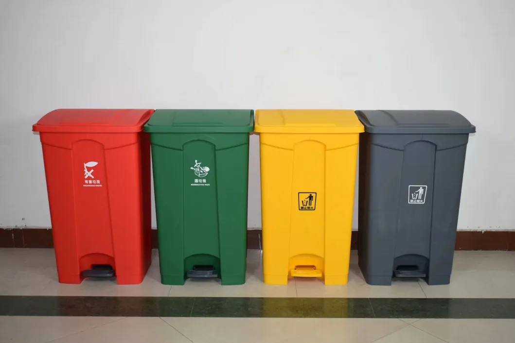 87 Liter Medical Plastic Garbage Bin for Hospital Use (KL-34)