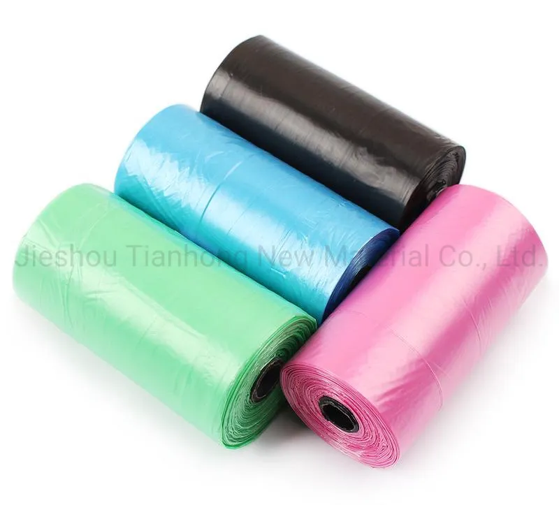 Biodegradable Dog Poop Bags Disposable Waste Bags Pet Garbage Bag Cat Waste Bag PLA Trash Bags Bio Plastic Cleaning up Bags