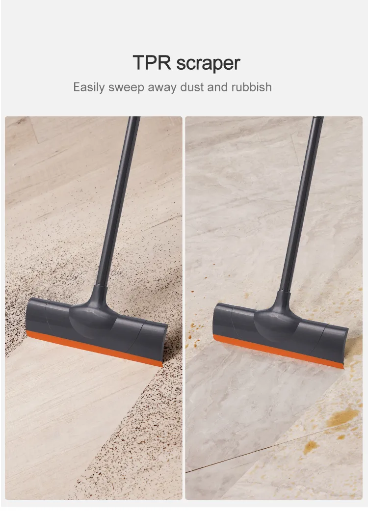 Boomjoy Easily Sweep Away Dust TPR Scraper Mop