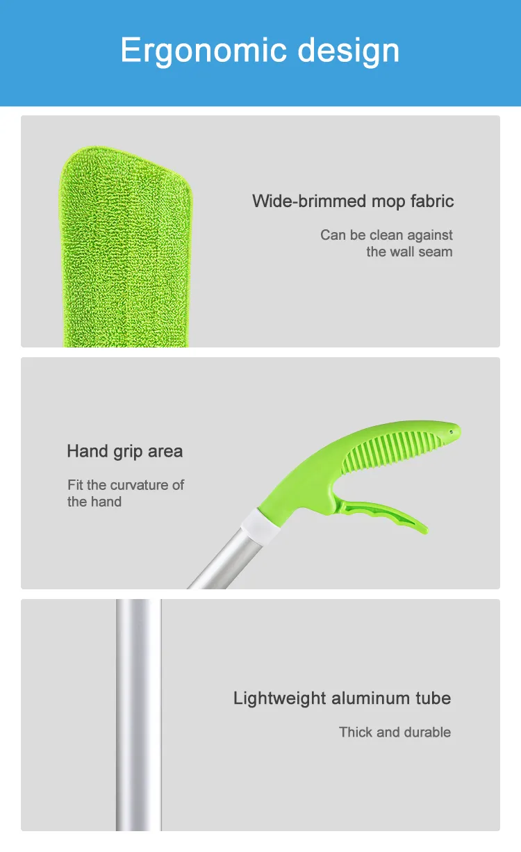 Boomjoy High Density of Microfiber Remove Stains Easily Amazing Spray Mop