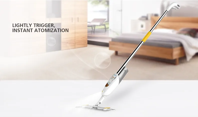 Boomjoy Keep Hand Free Flash Speed Mop Mop Brush Lightly Wetness to Clean Spray Mop