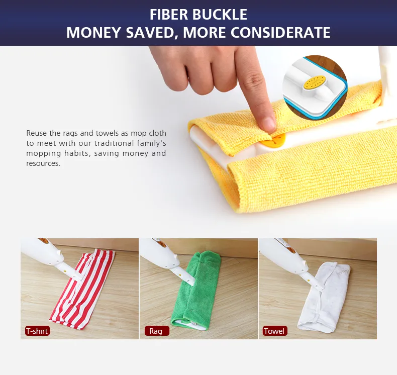 Boomjoy Keep Hand Free Flash Speed Mop Mop Brush Lightly Wetness to Clean Spray Mop