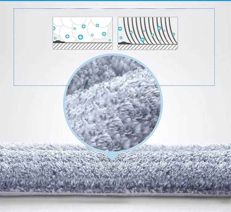 Boomjoy Squeegee Water Easily Spinning Mop Sets Spin Dry Mop