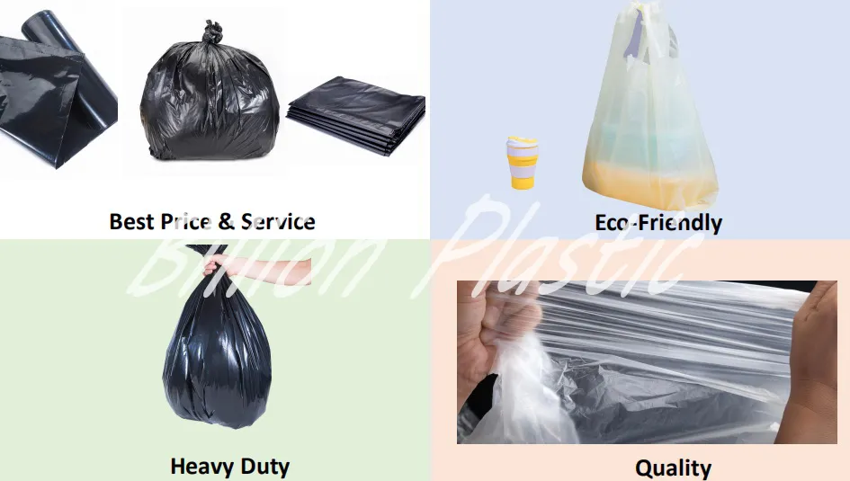 Bulk Buy Fom China Plastic Garbage Bag on Roll