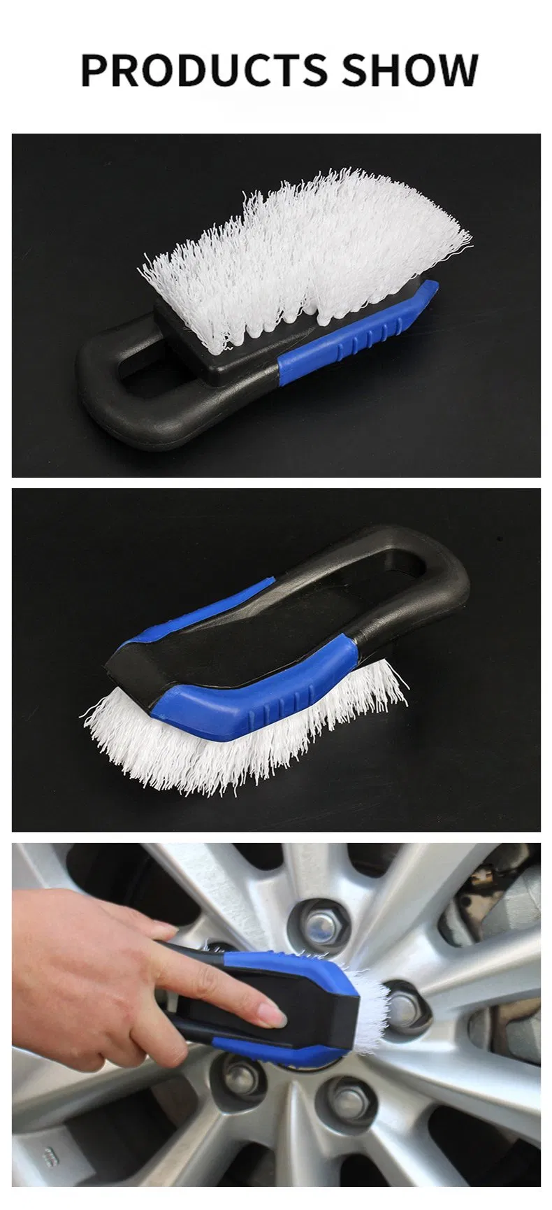 Car Tire Brush Carpet Brush Footpad Cleaning