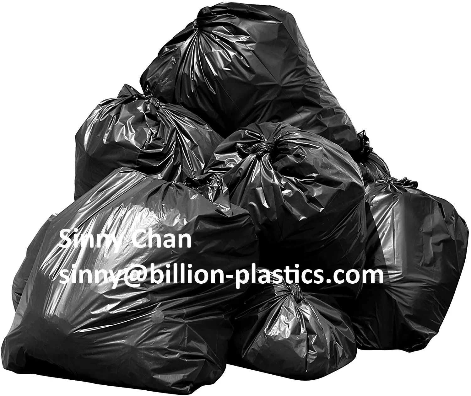 China Supplier Plastic Trash Garbage Bag on Roll