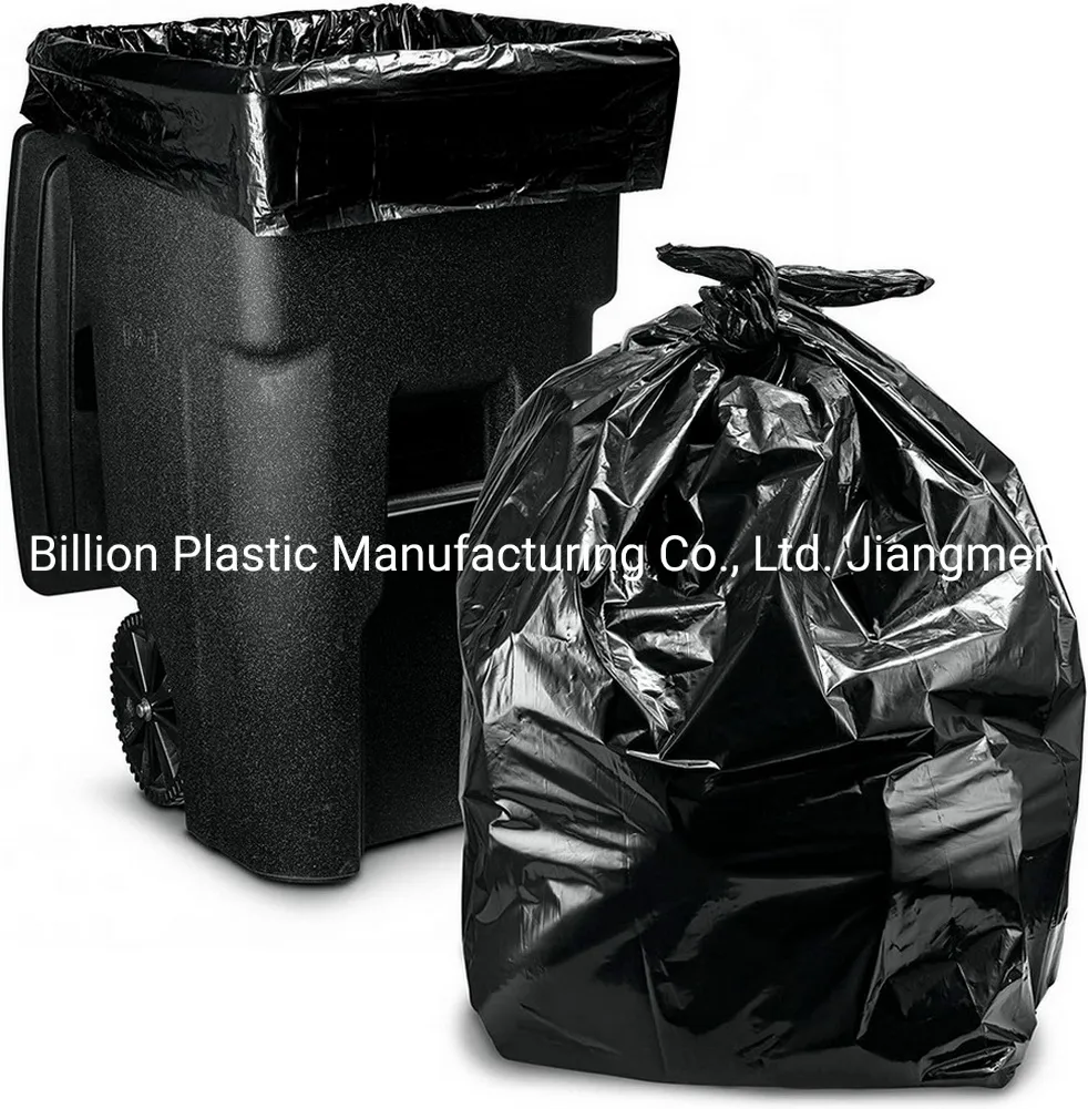 Clear High Density Trash Can Liners Plastic Garbage Bag