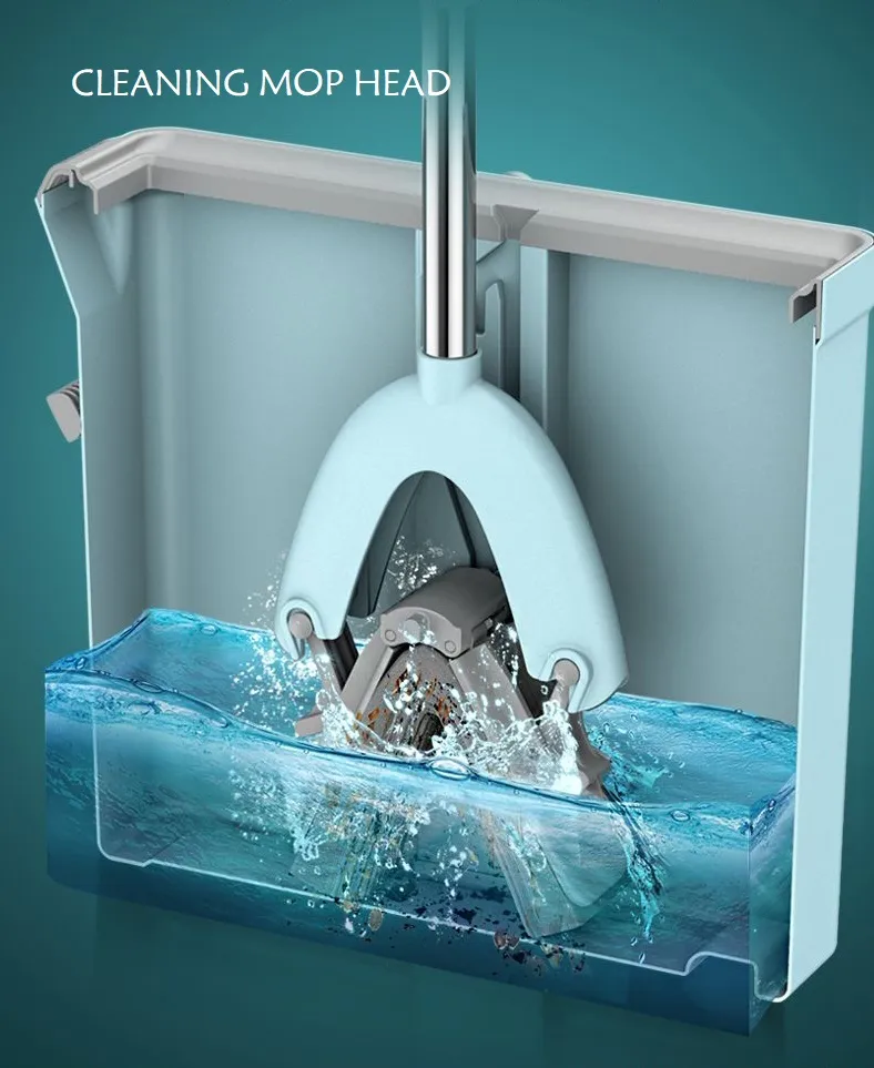 Clever PVA Mop Drying and Cleaning PVA Sponge Mop