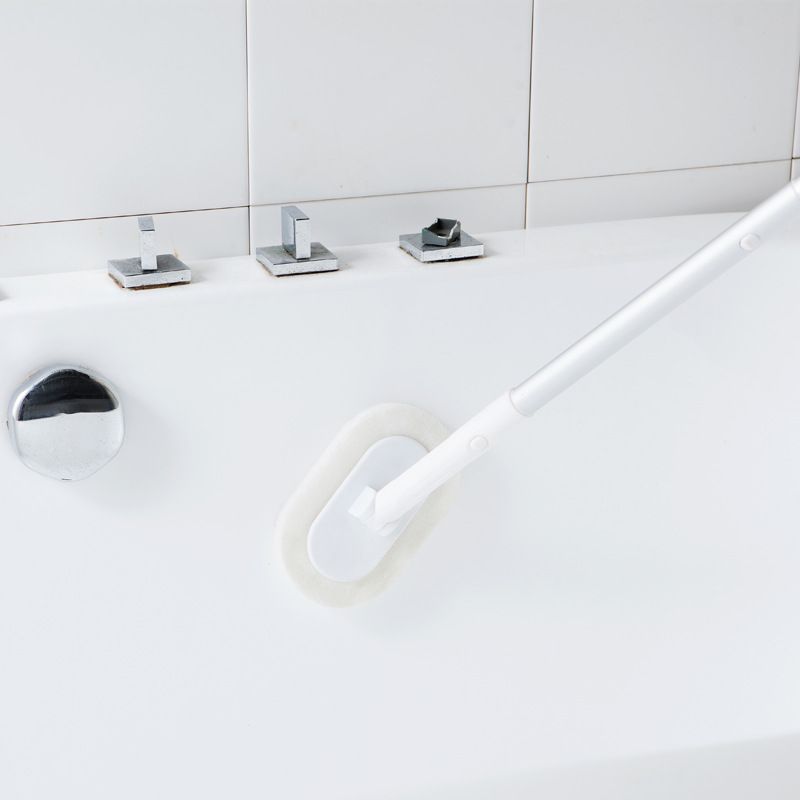 Creative with Handle Decontamination Retractable Bedroom Mop Cleaning Brush Bathtub Brush