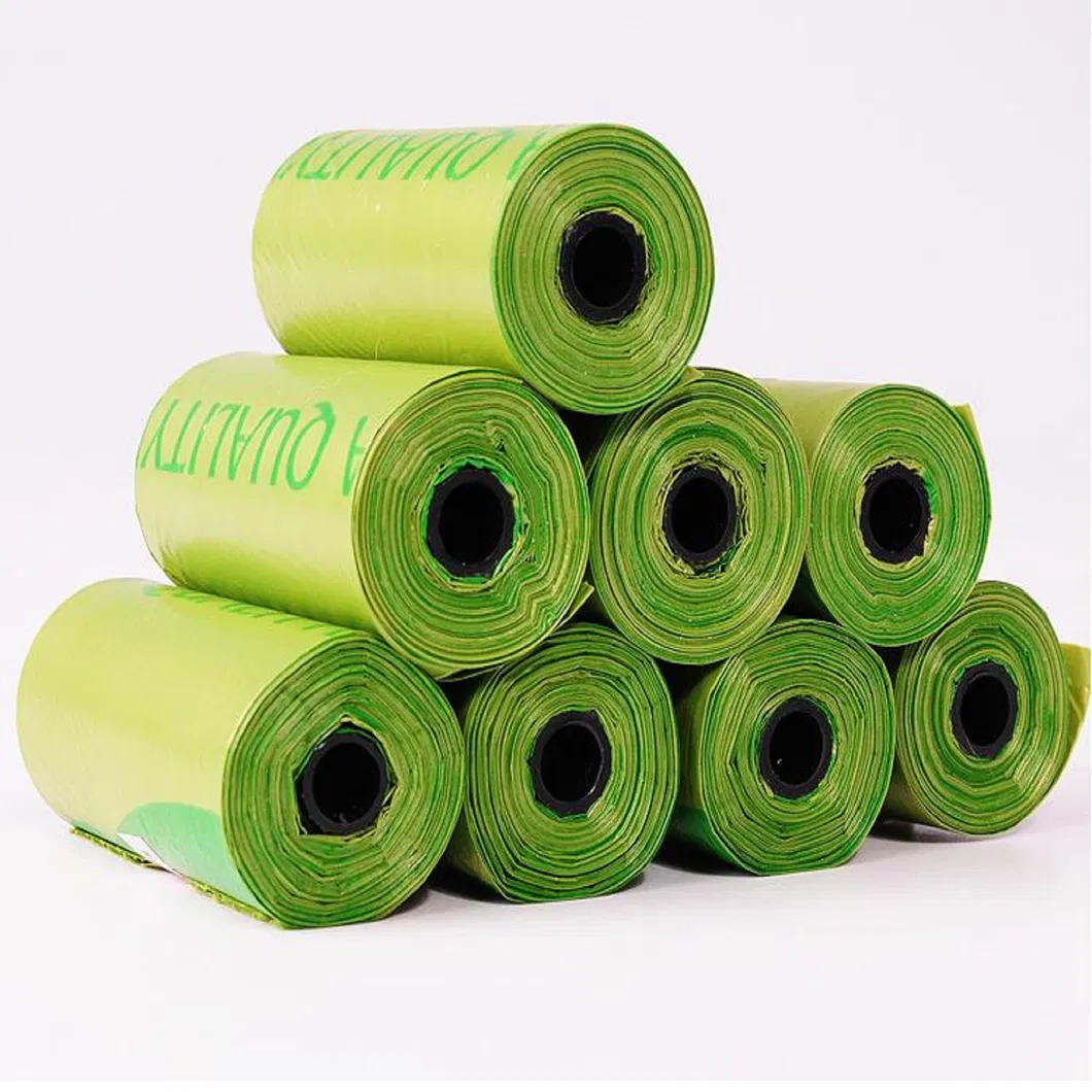 Customized Biodegradable Dog Poop Bag, Compostable Dog Poop Bag, Pet Waste Bag