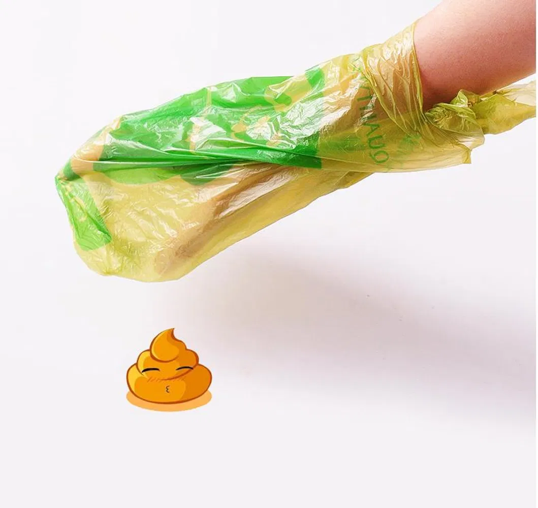 Customized Biodegradable Dog Poop Bag, Compostable Dog Poop Bag, Pet Waste Bag