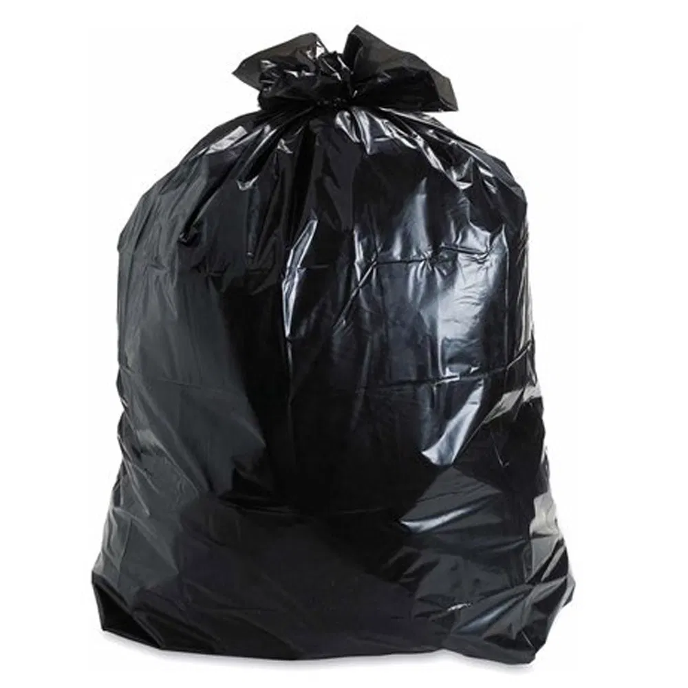 Disposable Heavy Duty Black Plastic Trash Bag Rubbish Bag Polythene Bag Garbage Bag