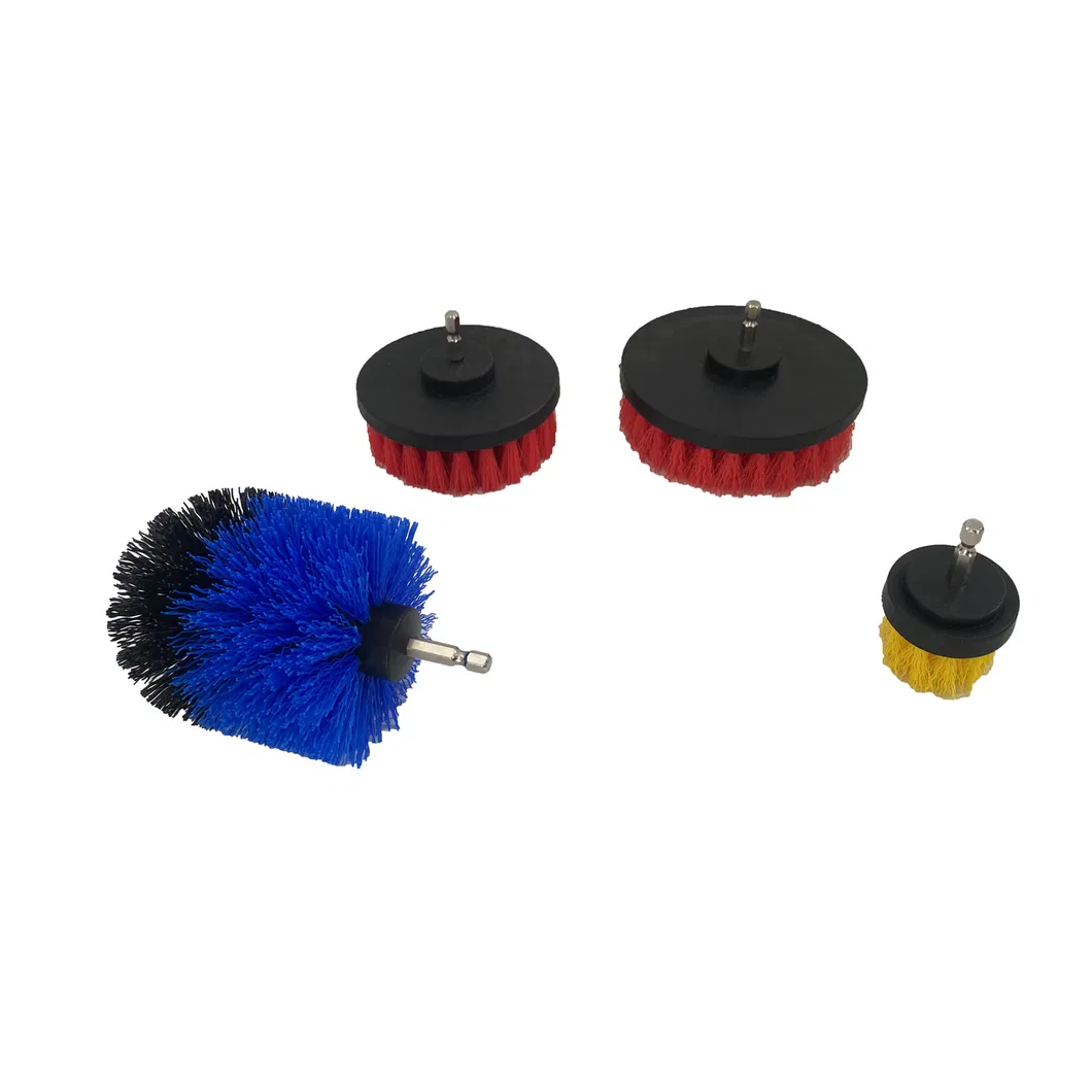 Drill Brush Set Wheel Brush Car Brush Cleaning Brush Car Wash Brush Auto Brush Car Care Products