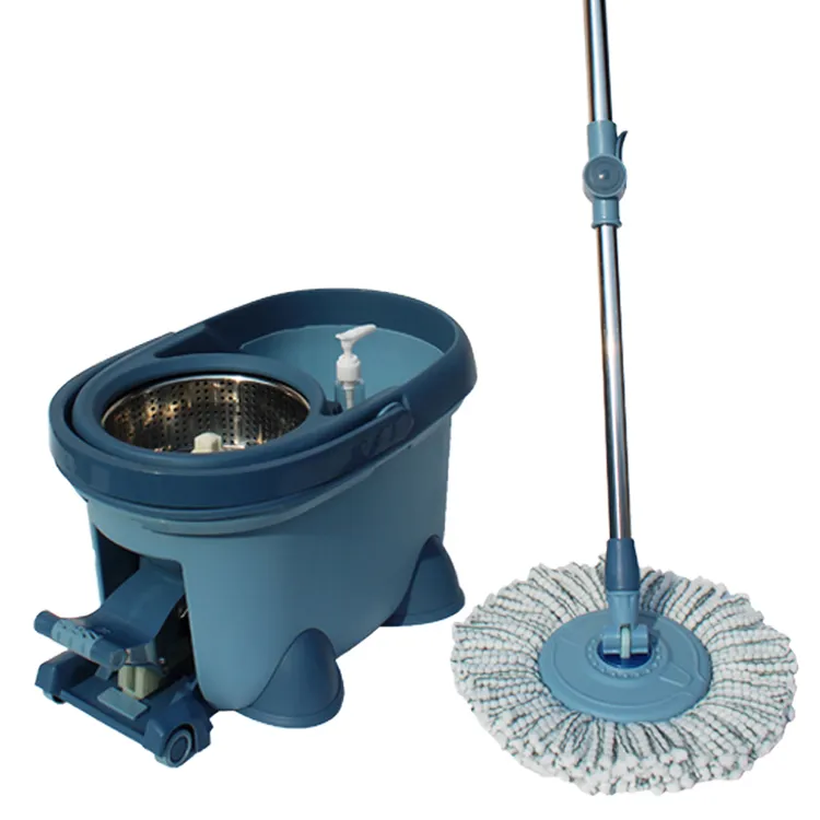 Easily Dehydration Home Easy Use Durable 360 Spin Magic Mop Set and Bucket with Foot Pedal