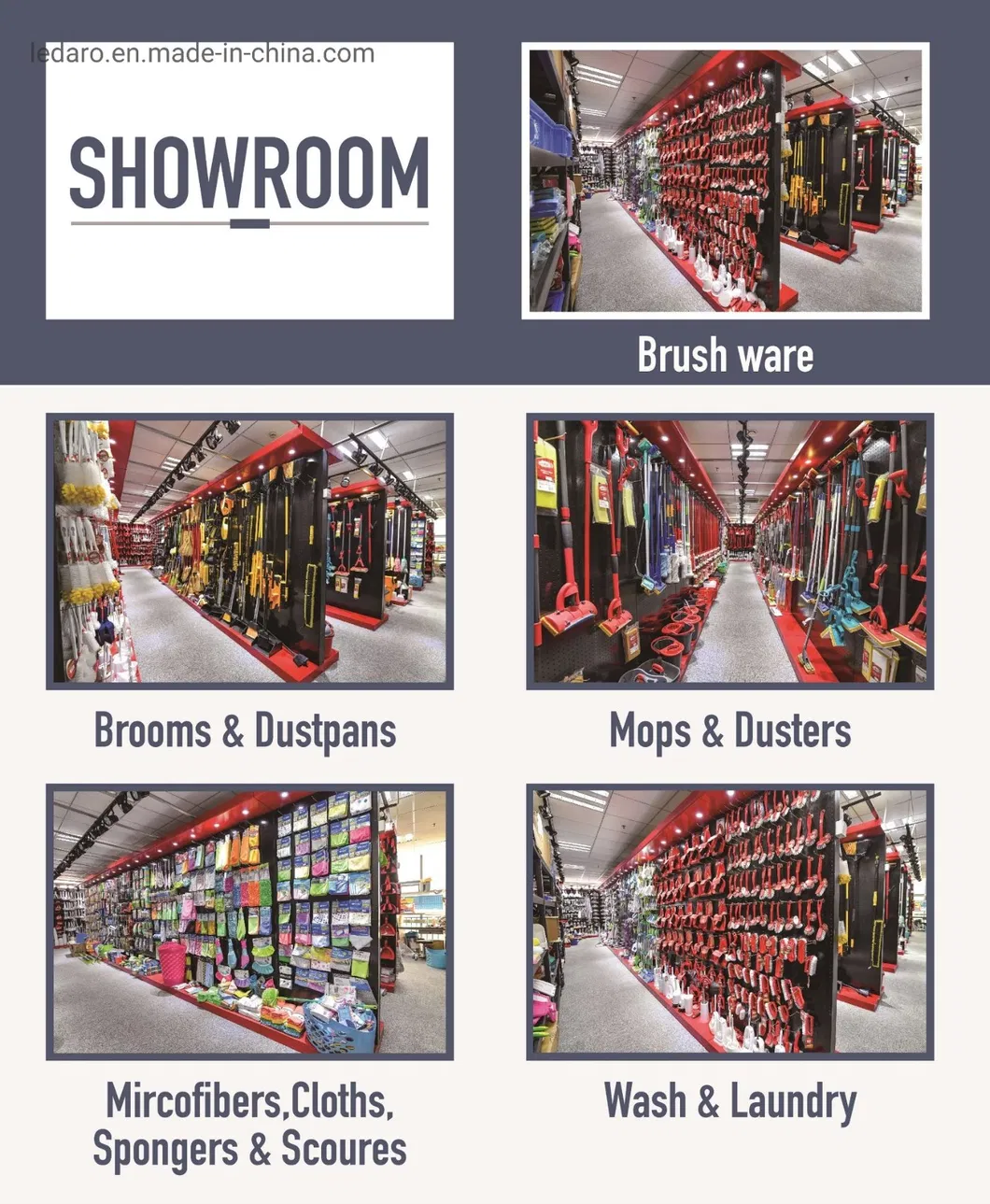 Easy Life Hand Press 360 Rotating Microfiber Spin Mop Bucket System Detachable Spinning Basket Easy Wring Magic Mop with Bucket