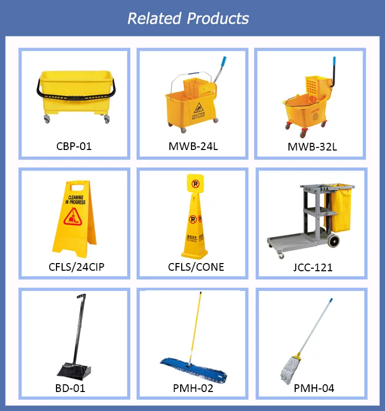 Easy Moving Plastic Wringer Small Mop