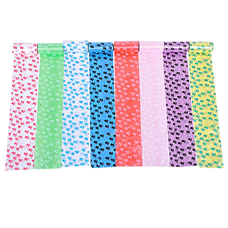 Easy Tie Handles Carry Doggy Litter Poop Bag Dispenser Pets Products for Dogs