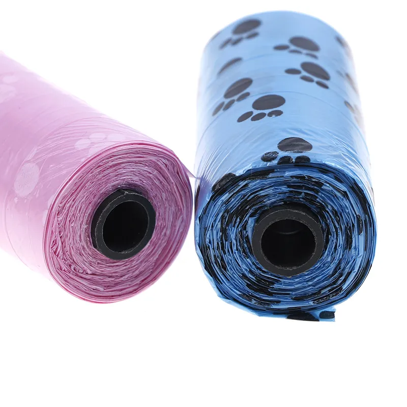 Easy Tie Handles Carry Doggy Litter Poop Bag Dispenser Pets Products for Dogs