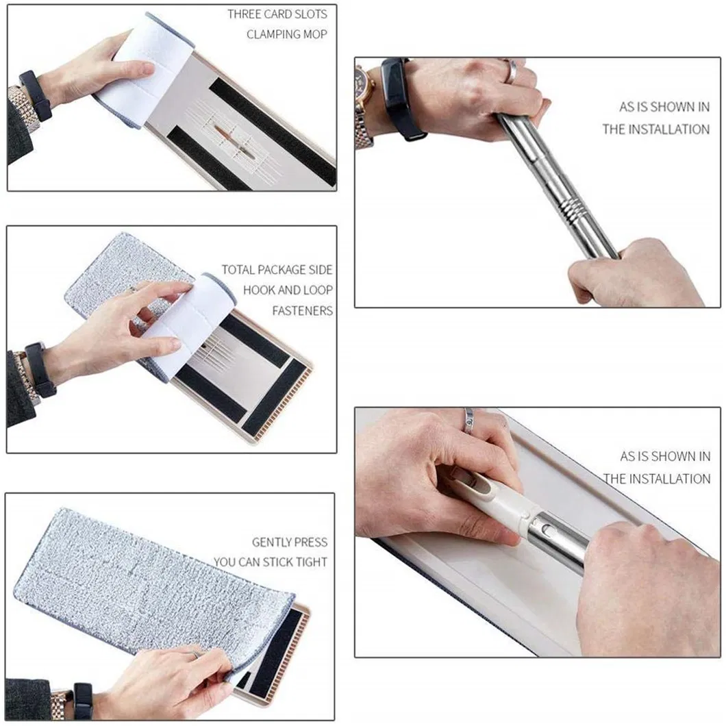 Export Manufacturer of Easily Eash Hand Free Mop for Cleaning Floor