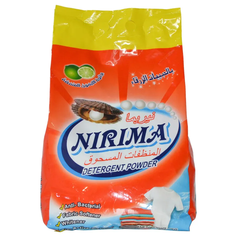 Family Use Harmless Detergent Type Hosehold Washing Powder