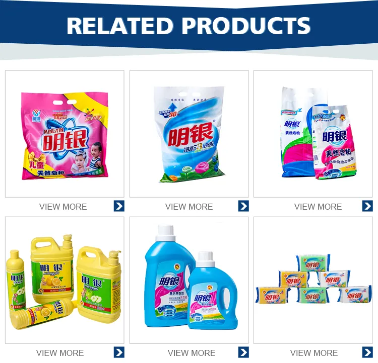 Hand Wash Machine Wash Detergent Powder Manufacturer