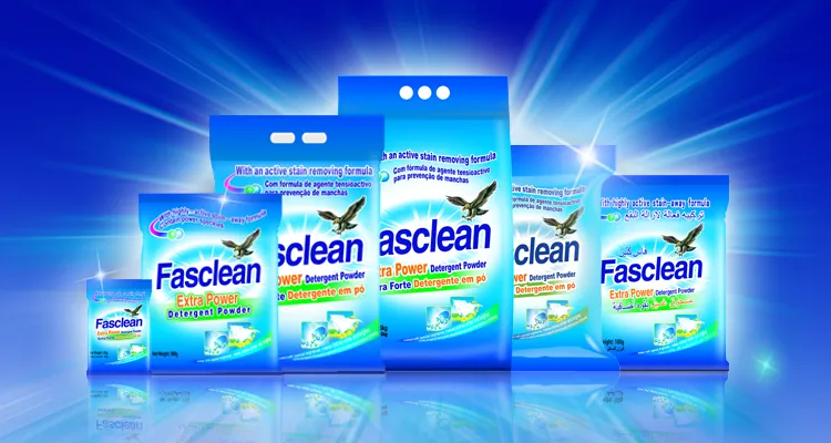 Highly Active Formula Rich Foam Fasclean Laundry Washing Powder 50g