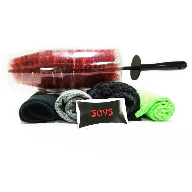 Hot Sale Soft Car Washing Brush/Tyre Wash Wheel Brush/Car Brush for Wheel Tyre