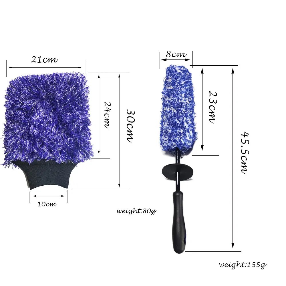 Hot Sale Soft Car Washing Brush/Tyre Wash Wheel Brush/Car Brush for Wheel Tyre