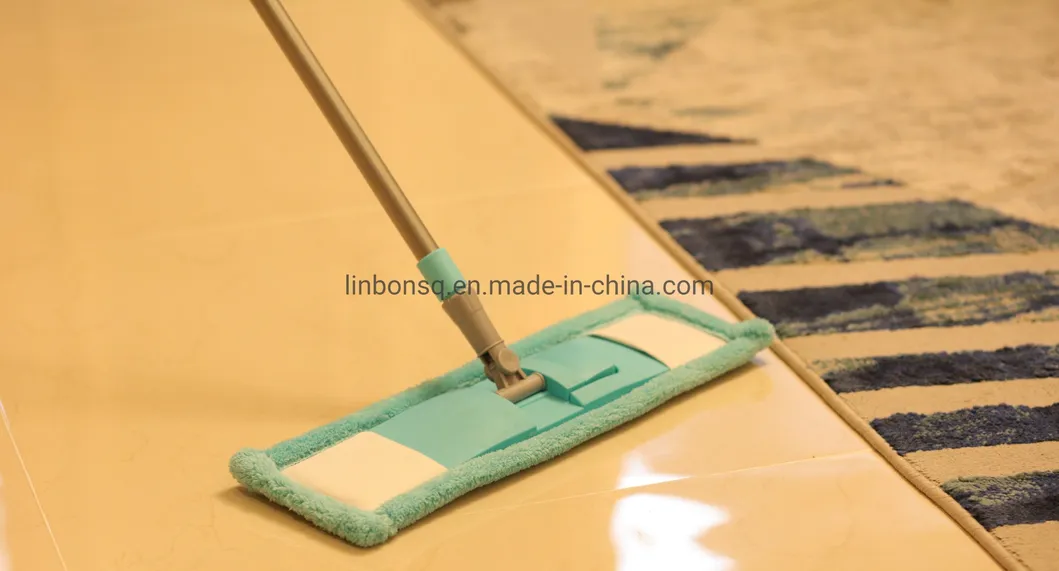 Household Super Microfiber Plastic Cleaning Easy Mop for Floor with 1.2m Extendable Handle Cleaning Tool