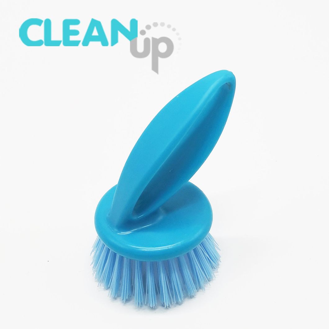Kitchen Round Dish Pot Vegetable Scrubbing Cleaning Brush
