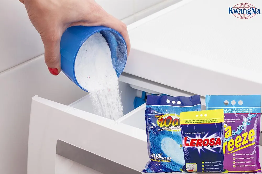 Lemon Flavor Hot Sales Wholesales Price Chinese Manufacturer 1kg Bag Package Washing Powder for Washing Clothes