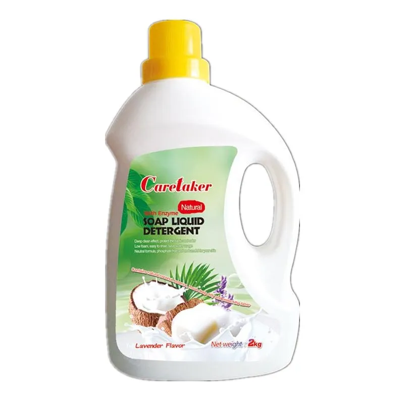 Low Foam Washing Soap Laundry Liquid Detergent with Lasting Fragrance