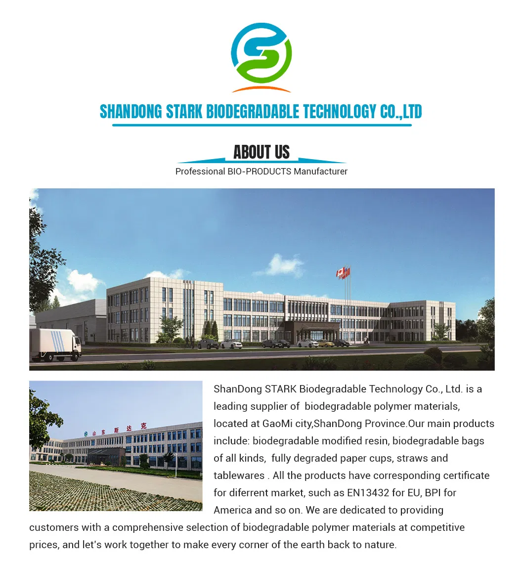 Manufacturer Custom Biodegradable Garbage Bags, Compostable Trash Bags