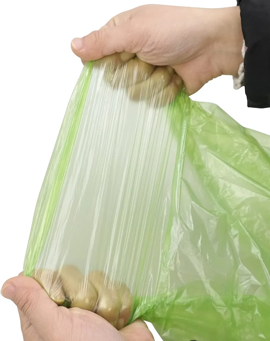 Medium Size Plastic Trash Can Rolling Garbage Bag