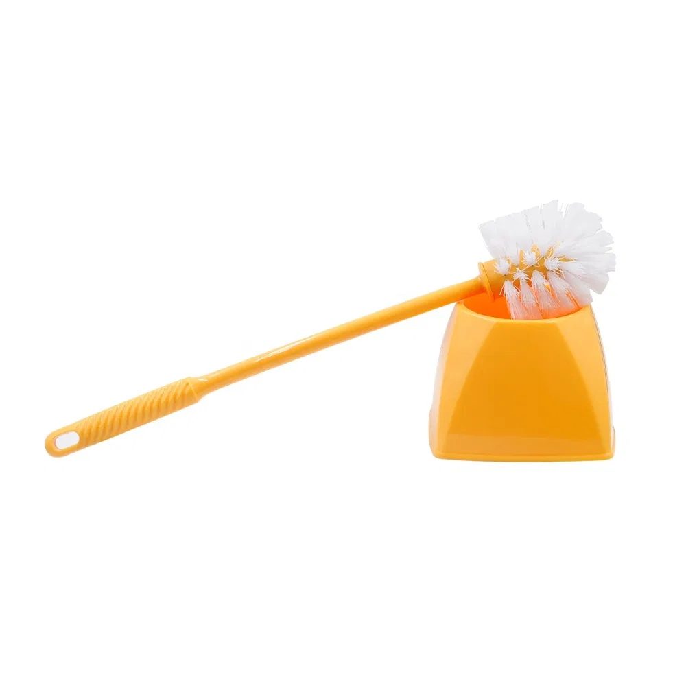 New Product Good Quality Hot Sell Cheap Easily Cleaned Plastic Toilet Brush with Round Set