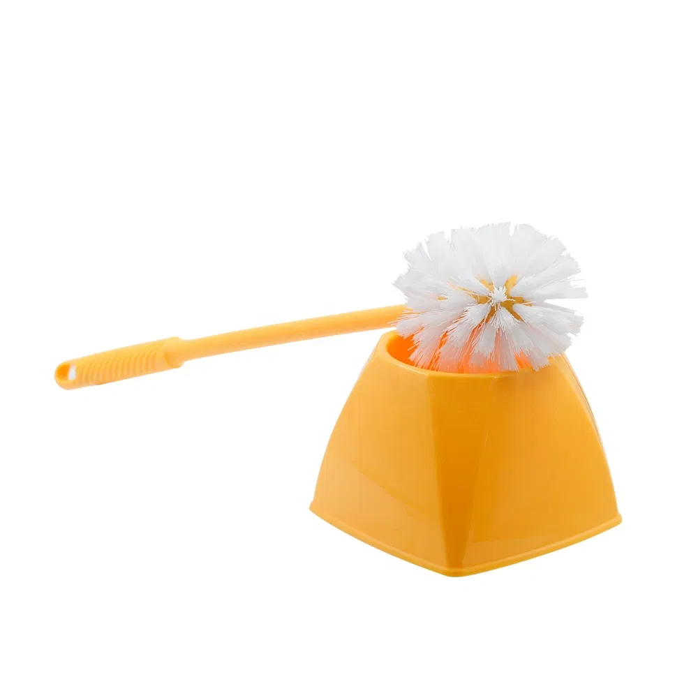 New Product Good Quality Hot Sell Cheap Easily Cleaned Plastic Toilet Brush with Round Set