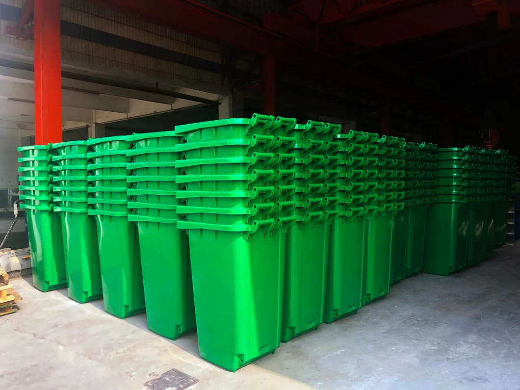 Outdoor and Indoor Plastic Dust Waste Rubbish Bin for Apartment Use