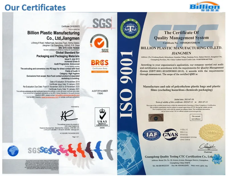 Plastic Black Garbage Packaging Bag