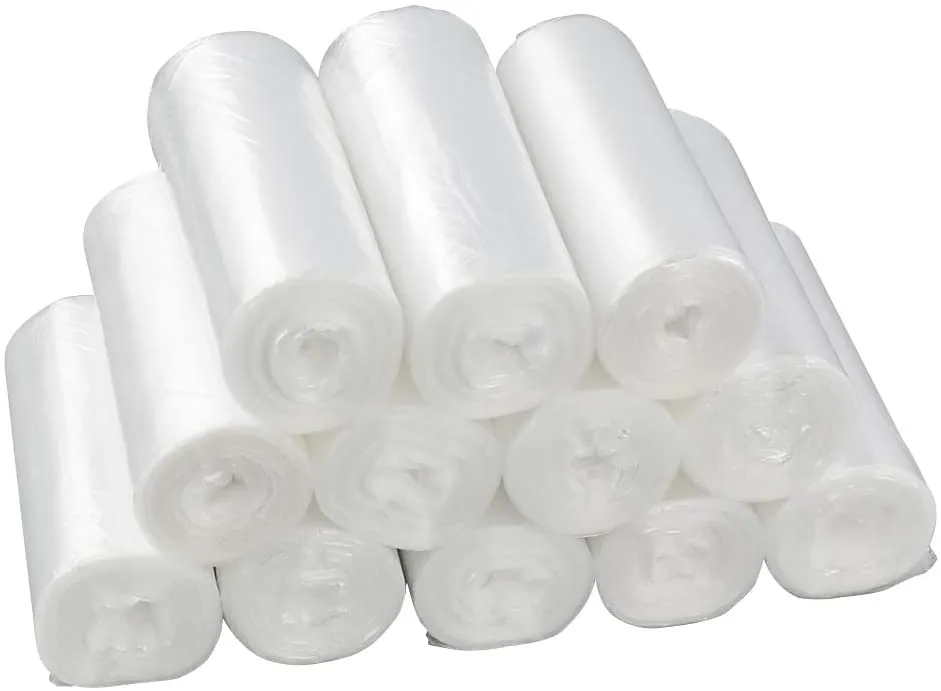 Plastic Garbage Bags on a Roll