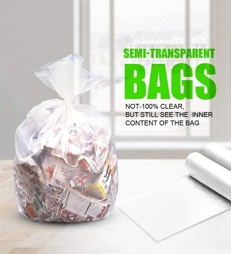 Plastic Sheet Can Garbage Trash PE Packaging Polyethylene Polythene Liners