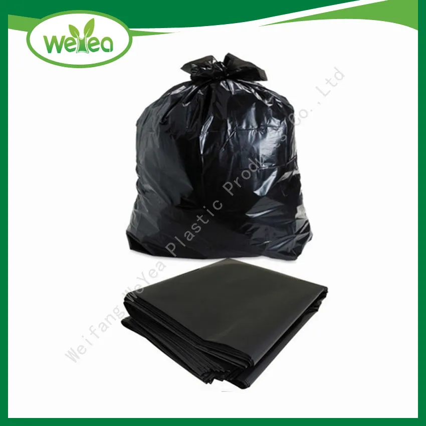 Polythene Customized HDPE LDPE Trash Bag on Roll with Good Quality